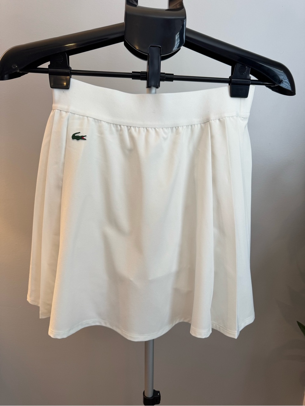 Lacoste Sport Women's Ultra Dry Stretch Golf Skort - White- Size 36